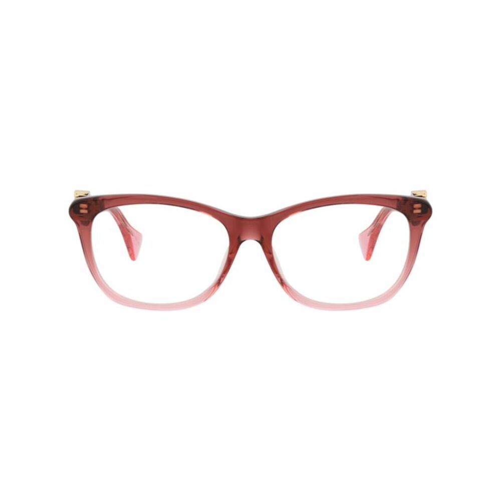 Gucci Square-Frame Acetate Optical Frames Red Womens